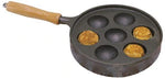 Aebleskiver pan, cast iron