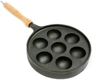 Aebleskiver pan, cast iron