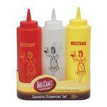 squeeze-out 3 pc set, "Retro"