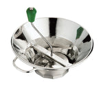 food mill, commercial, tin-plated, France, 5qt, #S3