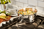All-Clad, D5 Stainless 5-ply Bonded Cookware, Sauce Pan w / lid, 3qt, #5203