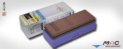 MAC knives, KING COMBINATION WATER STONE 220/800 GRIT (ST-05)