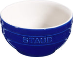 ceramic work bowl, by Staub