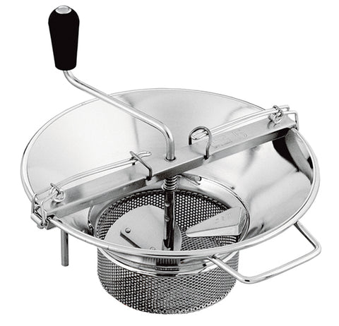 food mill, commercial, s/s, France, 8qt, #X5