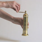 salt mill, brass, 8" by Alexander, #108