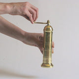 salt mill, brass, 8" by Alexander, #108