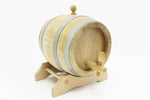 wooden aging barrel, oak, 2 litres