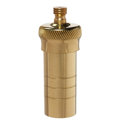 pepper mill, brass, 4" by Alexander, #022