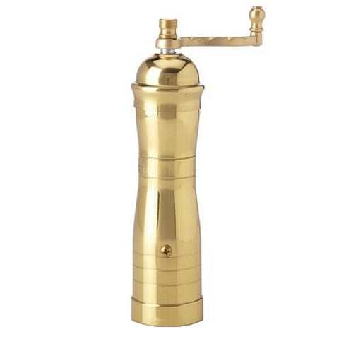 pepper mill, brass, 8.3" by Alexander, #303