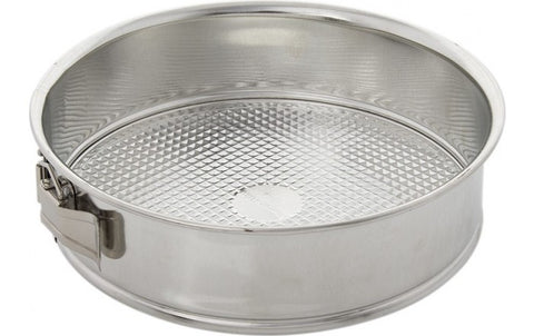spring form pans, h/d tin-plated, made in Chile, 2.5" high