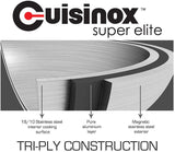 cookware, Cuisinox, Super Elite 2 Qt (1.9L) Covered Saucepan
