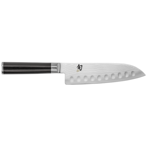 Shun, Santoku knife, hollow ground, 7",  Classic
