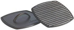 cast iron grill presses / steak weights by Lodge, made in USA