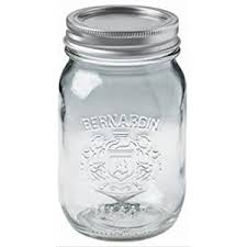 Mason jars, 16oz, made in USA, narrow neck