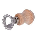 ravioli cutters, round, wood handles made in Italy