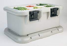 insulated food server w/ dolly