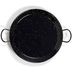 paella pan, enameled steel, made in Spain, 30cm