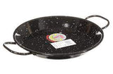 paella pan, enameled steel, made in Spain, 30cm