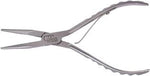 fish bone pliers, solid s/s, made in Germany