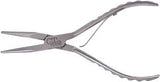 fish bone pliers, solid s/s, made in Germany