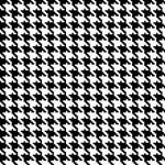 chef's pants by Chef Wear, Ultimate, European Houndstooth, B & W
