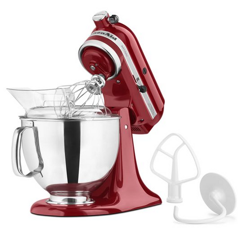 stand mixer, Artisan, 5qt Tilt Head , Empire Red, by KitchenAid, FREE SHIPPING
