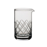 "Yarai" style mixing glass, hand-cut, 20oz by Steelite