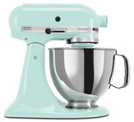stand mixer, Artisan, 5qt Tilt Head , Ice Blue, by KitchenAid, FREE SHIPPING