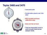 scale, 60 lb. hanging type by Taylor