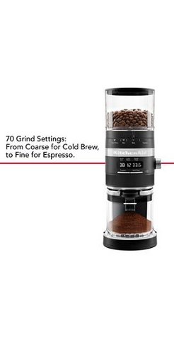 burr coffee grinder by KitchenAid FREE SHIPPING Nikrest