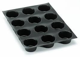 Flexipan, food grade silicone moulds, jumbo muffins, Demarle