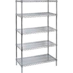 wire shelving, chrome plated, USED, in-store pick up only