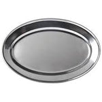 oval trays, s/s