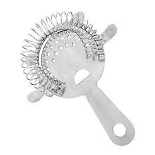 cocktail strainer, Hawthorne style, economy