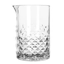 "Yarai" style mixing glass, 25oz by Libbey