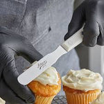 straight s/s spatulas, plastic handle