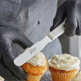straight s/s spatulas, plastic handle