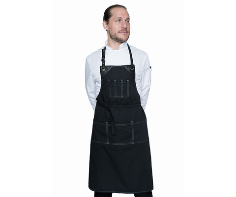aprons, Maverick, Black Twill w/ contrast, made in Canada