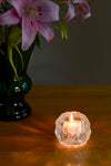 crystal candle holder