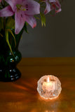 crystal candle holder