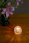 crystal candle holder