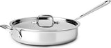 All-Clad, D3 Stainless 3-ply Bonded Cookware, Sauté Pan w/ lid, 3qt, #4403