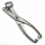 olive / cherry pitter, h/d aluminum made in Italy