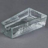 cigar ashtray, crystal by Libbey