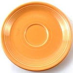Fiesta Ware, saucers, seconds, made in USA