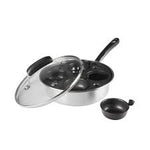egg poacher, 4 egg w/ cover