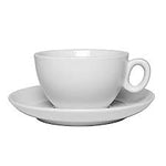 latte cup & saucer, Luna, 12oz / 35cl