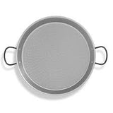 paella pan, hammered steel, made in Spain