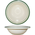 grapefruit / soup bowl / Verona, 10oz, restaurant quality w/ green bands