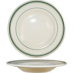pasta bowl / Verona, 20oz, restaurant quality w/ green bands
